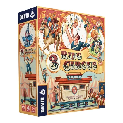 Devir Juego de mesa 3 ring circus