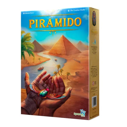Asmodee Juego de mesa piramido edad recomendada 8 años