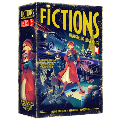 Asmodee Juego de mesa fictions: memorias de un gangster