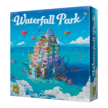 Asmodee Juego de mesa waterfall park edad recomendada 10 años