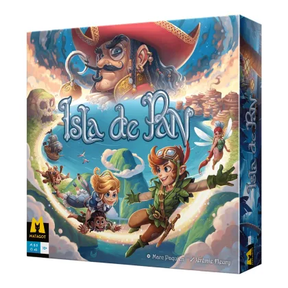 Asmodee Juego de mesa la isla de pan edad recomendada 10 años