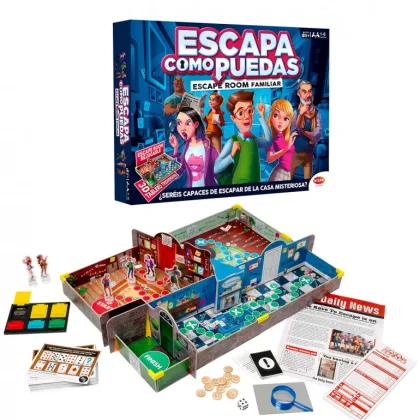 Bizak Juego de mesa escapa como puedas