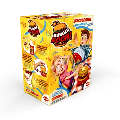 Bizak Juego de mesa burger boom