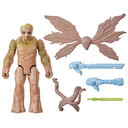 Hasbro Figura marvel blast n' battle guardianes de la galaxia groot