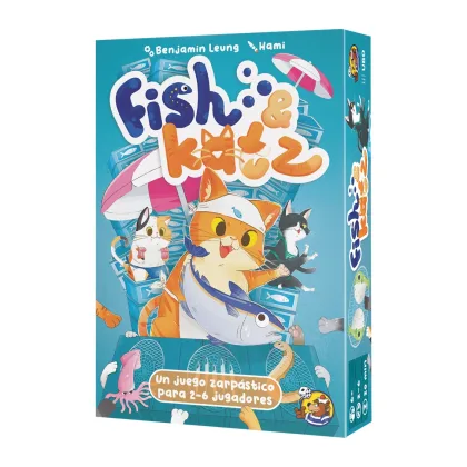 Asmodee Juego de mesa fish & katz edad recomendada 6 años