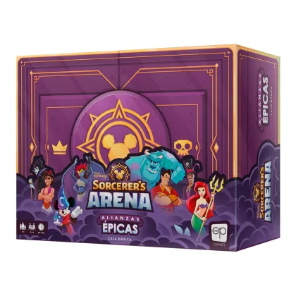 Asmodee Juego de mesa disney sorcerer´s arena