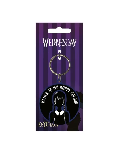 Pyramid Llavero wednesday addams black