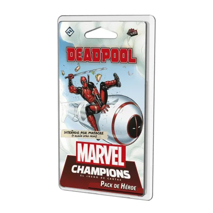 Asmodee Juego de mesa marvel champions deadpool expanded edad recomendada 14 años