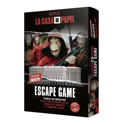 Asmodee Juego de mesa la casa de papel: escape game 2 edad recomendada 14 años