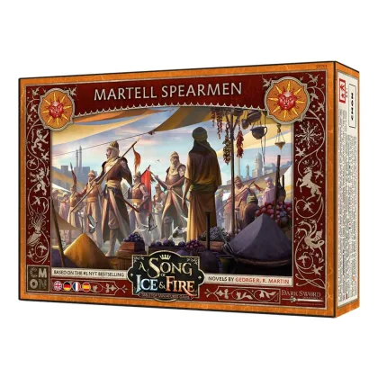Asmodee Juego de mesa cancion de hielo y fuego lanceros martell edad recomendada 14 años