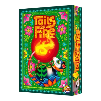 Asmodee Juego de mesa tails on fire edad recomendada 8 años