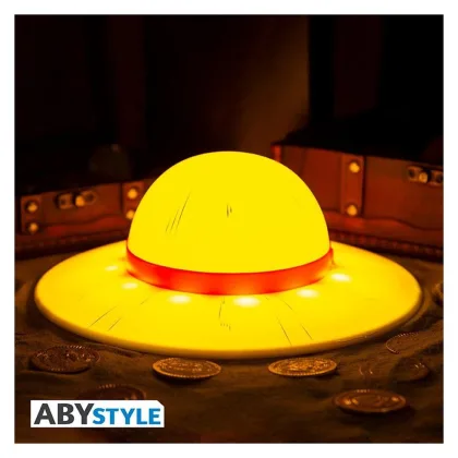 Abystyle Lampara one piece sombrero de paja
