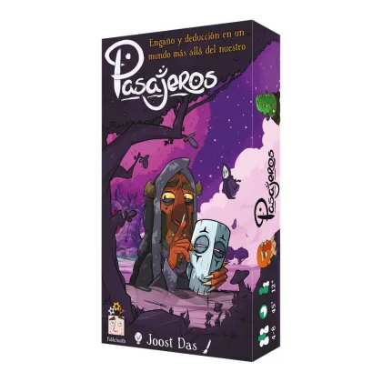 Asmodee Juego de mesa pasajeros edad recomendada 12 años