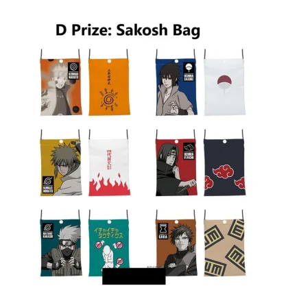 Bandai Surtido mochilas 24 unidades naruto will of fire edition