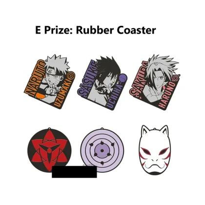 Bandai Surtido posavasos 24 unidades naruto will of fire edition exclusiva