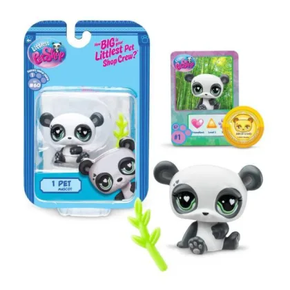 Bandai rojo Mascota little pet shop 1 unidad aleatoria