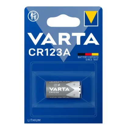 Varta Blister pilas litio 3v cr123a