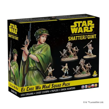 Asmodee Juego de mesa star wars shatterpoint ee chee wa maa! squad pack