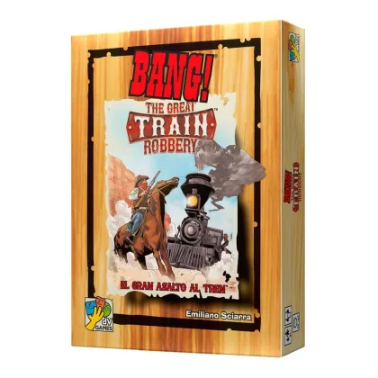 Asmodee Juego de mesa bang! el gran asalto al tren
