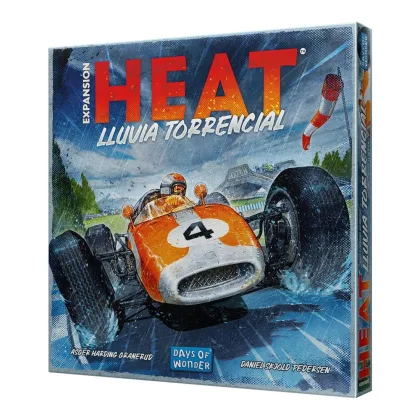 Asmodee Juego de mesa heat lluvia torrencial