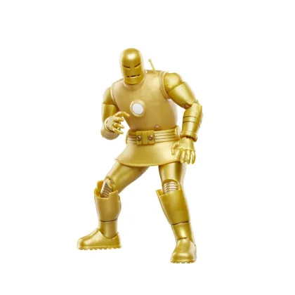 Hasbro Figura marvel legends series iron man (model 01 gold