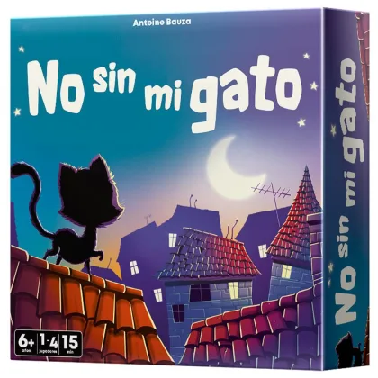 Asmodee Juego de mesa no sin mi gato