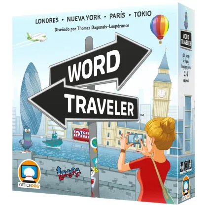 Asmodee Juego de mesa word traveler