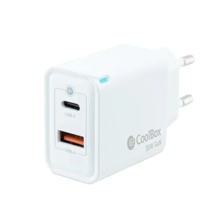 Coolbox USB 30W GaN Quick Charge 3.0 + Power Delivery