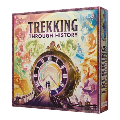Asmodee Juego de mesa trekking through history edad recomendada 10 años