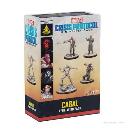 Asmodee Juego de mesa marvel crisis protocol cabal affiliation pack edad recomendada 14 años