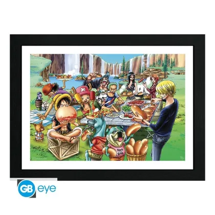 Gb eye Impresion ilustracion one piece hot dog party