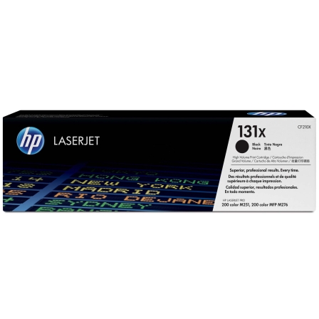 HP Tóner Original nº131X Xl Alta Capacidad Negro