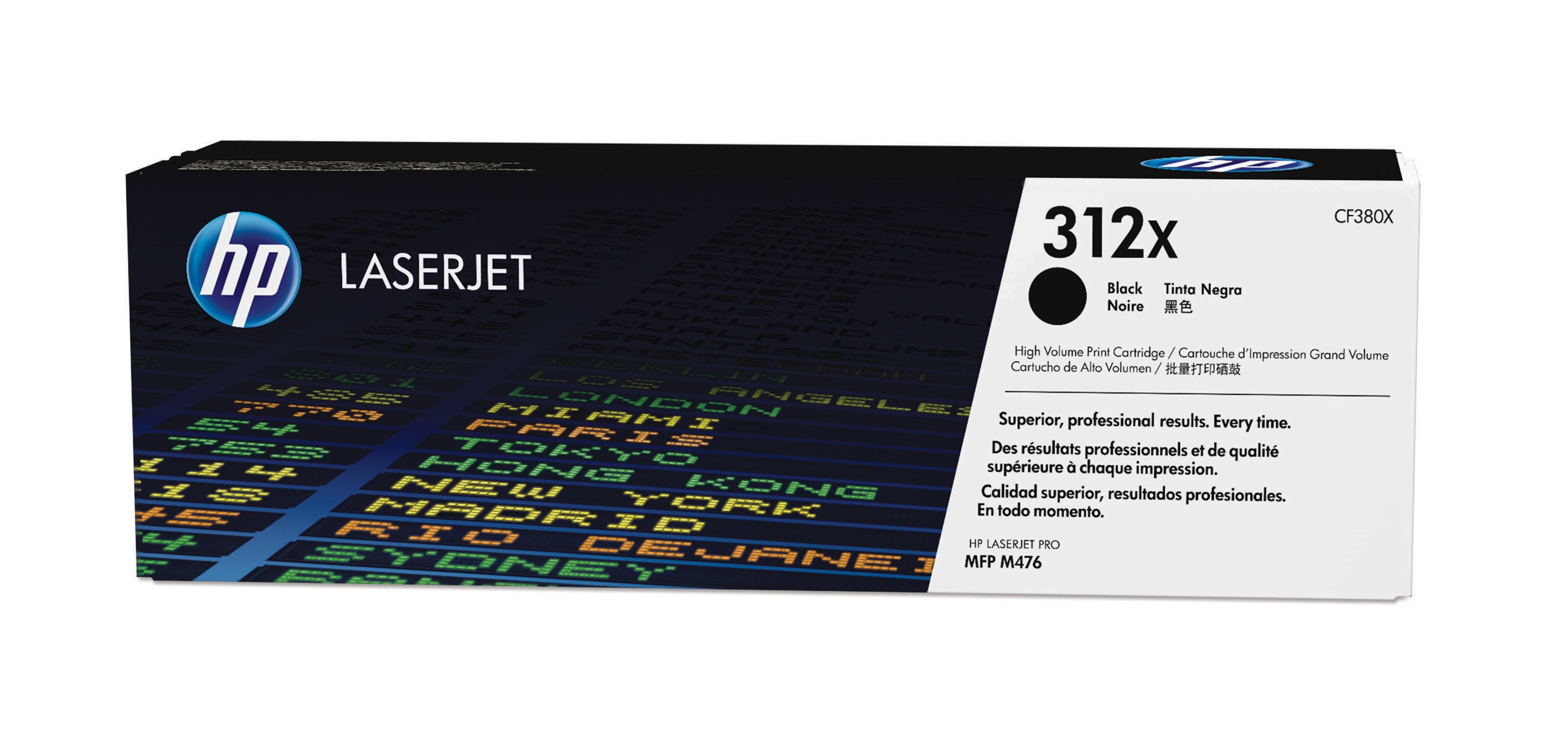 HP TONER LaserJet Pro MFP M476 Negro.Nº312X 4.400 paginas