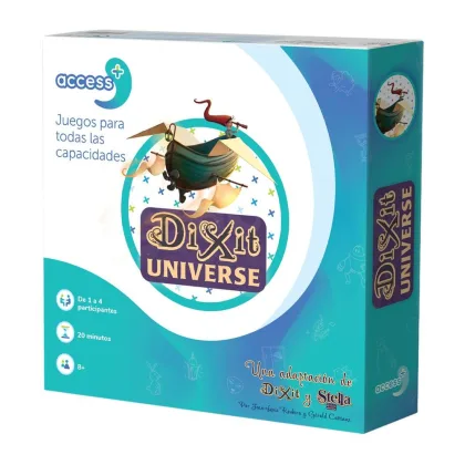 Asmodee Juego de mesa dixit universe access+ edad recomendada 8 años