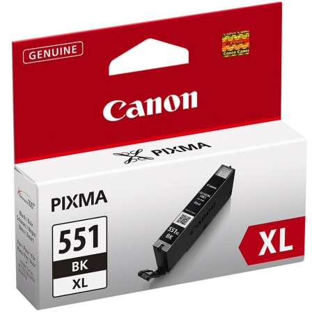 Canon Cartucho de Tinta Original CLI-551BK Xl Alta Capacidad Negro