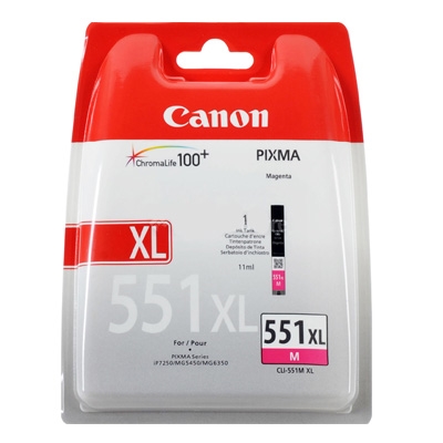 Canon MG-5450/6350 IP7250 Cartucho Magenta CLI-551XL