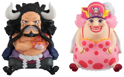 Megahouse Set figuras lookup one piece kaido the beast & big mom