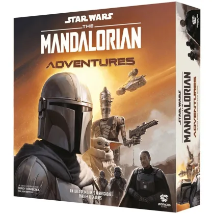 Asmodee Juego de mesa star wars the mandalorian: adventures