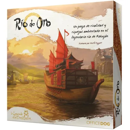 Asmodee Juego de mesa río de oro