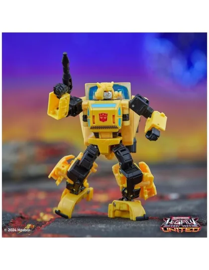Hasbro Figura transformers legacy united deluxe origin bumblebee