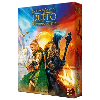 Asmodee Juego de mesa el señor de los anillos: duelo por la tierra media