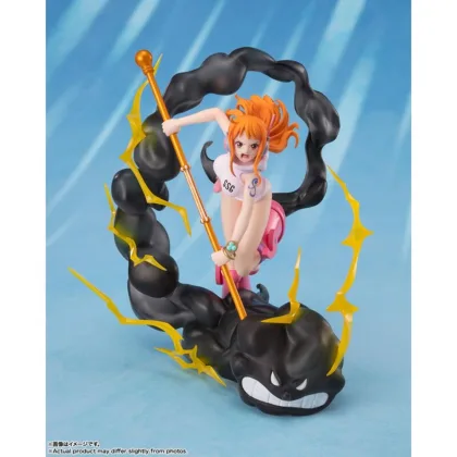 Tamashii nations Figura figuarts zero one piece nami lightning blast ver. extra battle 17cm