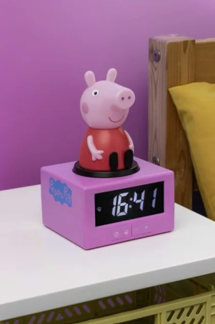 Paladone Reloj despertador peppa pig con USB