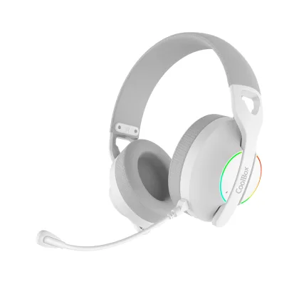 Coolbox inalambricos WB01 RGB con microfono Blancos