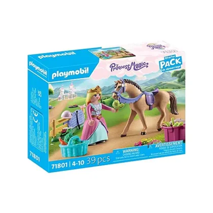 Playmobil starter pack princesa con caballo