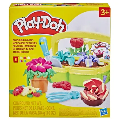 Hasbro Juego play - doh blooming flowers