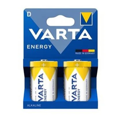 Varta Blister pilas alcalinas energy lr20 d - 2 pilas