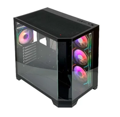 L - link Caja ordenador gaming nova RGB atx USB 3.0 sin fuente