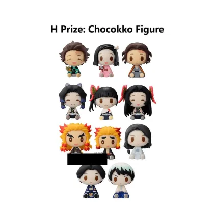 Ichiban kuji Figura tipo chocokko demon slayer exclusivo kuji premio h 1 unidad