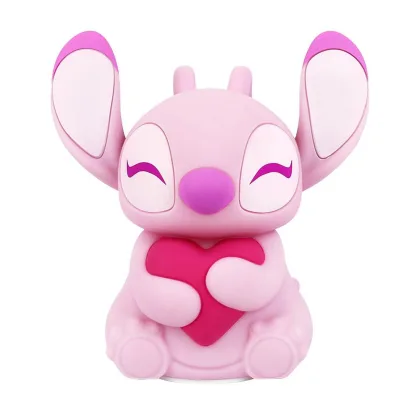 Enesco Lampara táctil disney stitch angel con corazón